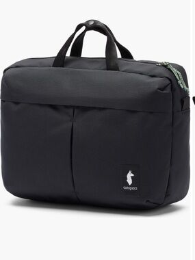 cotopaxi Black Minimalist Laptop Briefcase